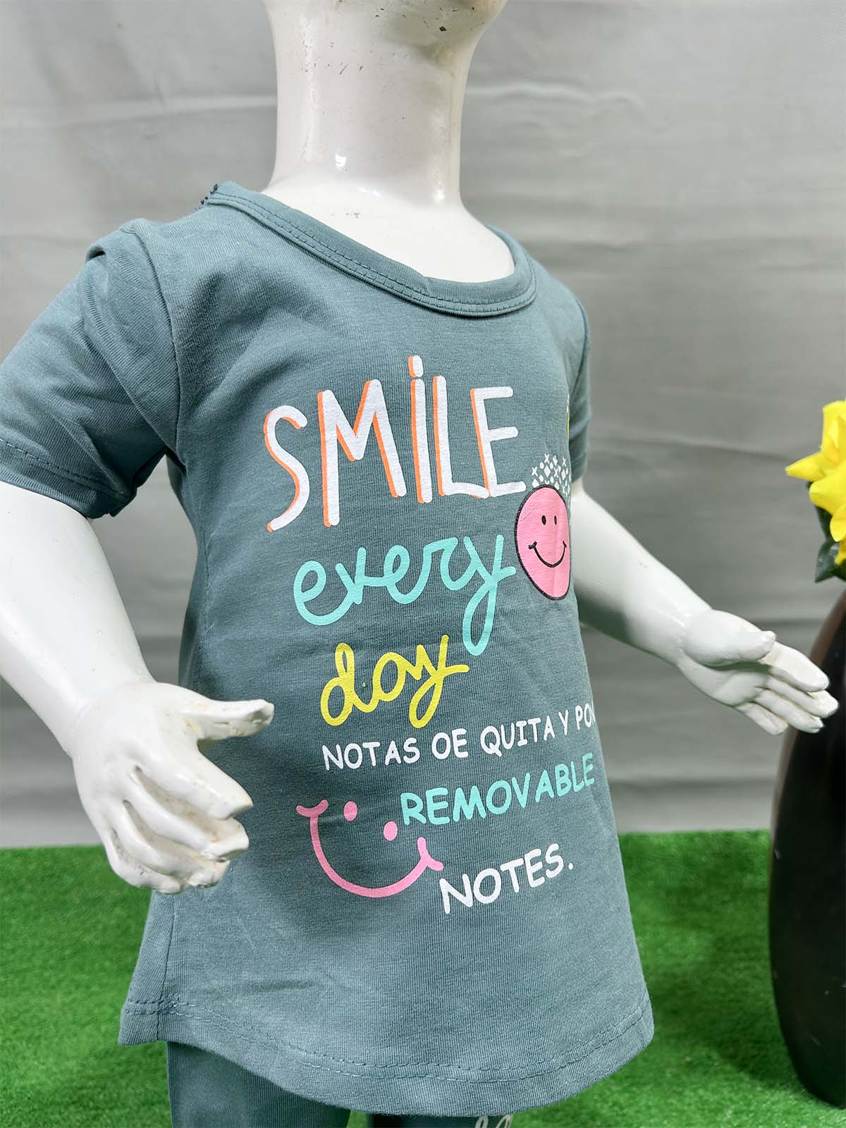 1Yr - 4Yrs Smile Grey Suit For Girls RG GS336