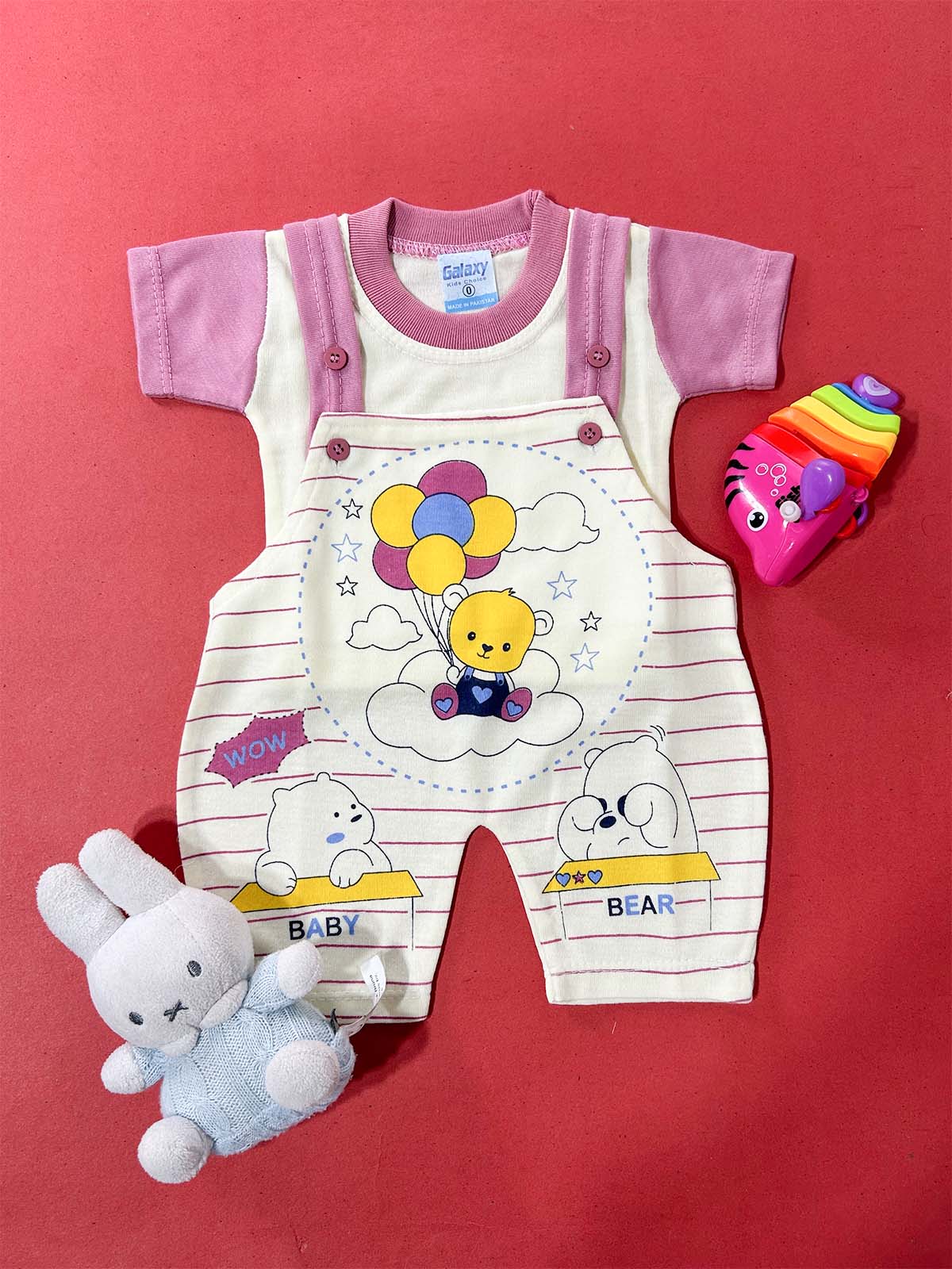 0Mth - 3Mth Purple Romper For Newborn HG NBR111