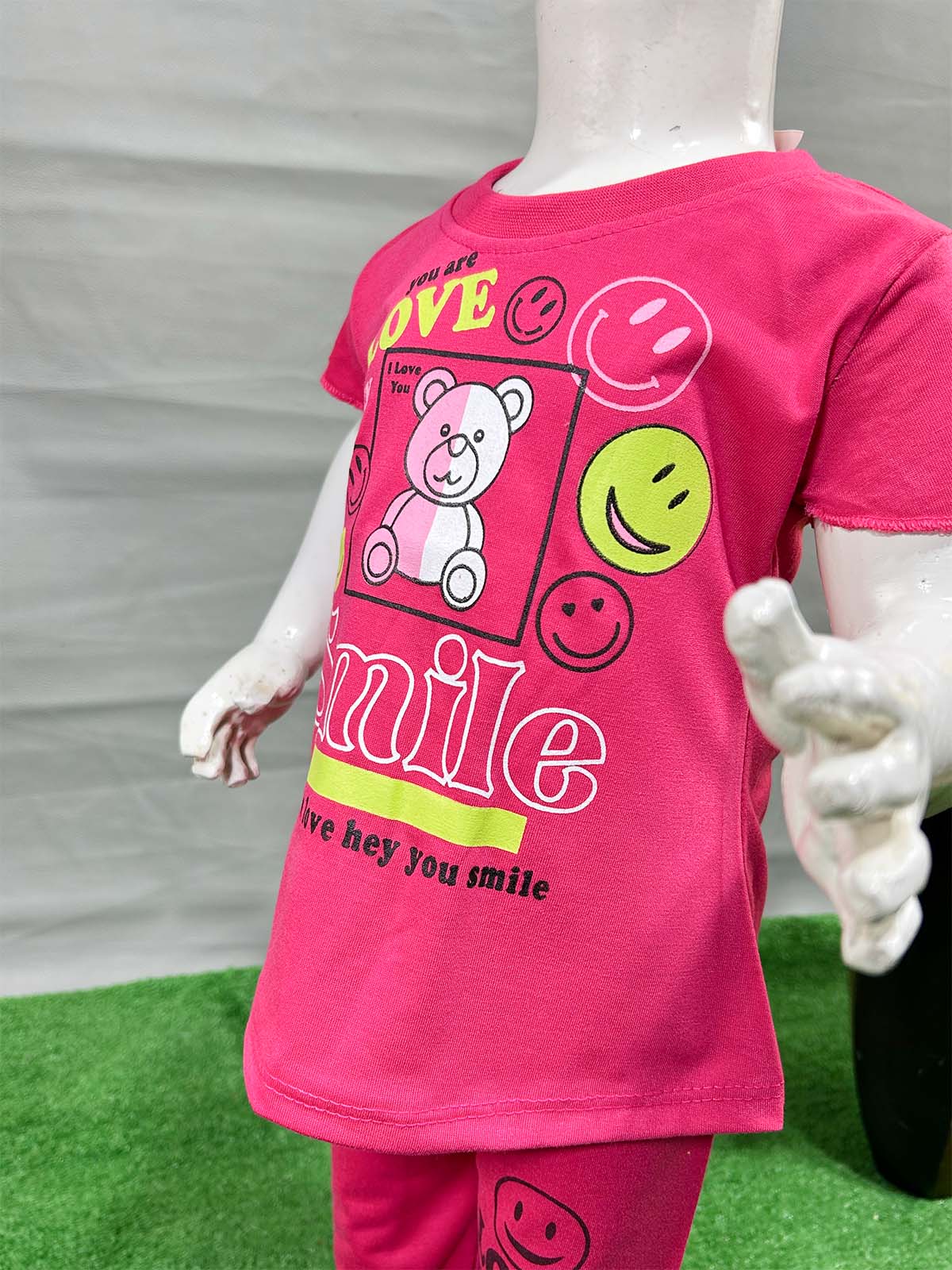 1Yr - 4Yrs Smile Pink Suit For Girls RG GS337