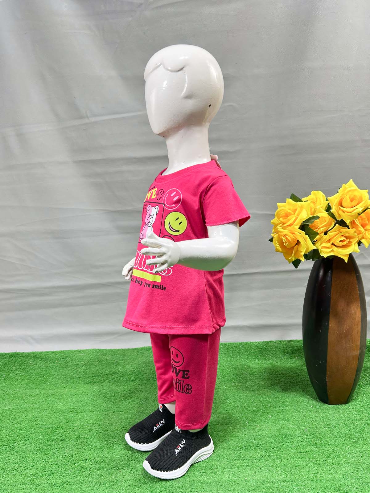 1Yr - 4Yrs Smile Pink Suit For Girls RG GS337