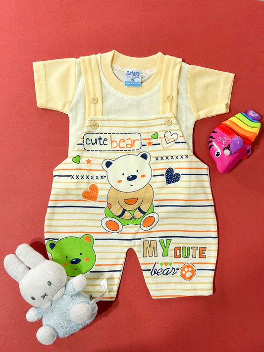 0Mth - 3Mth Yellow Romper For Newborn HG NBR113