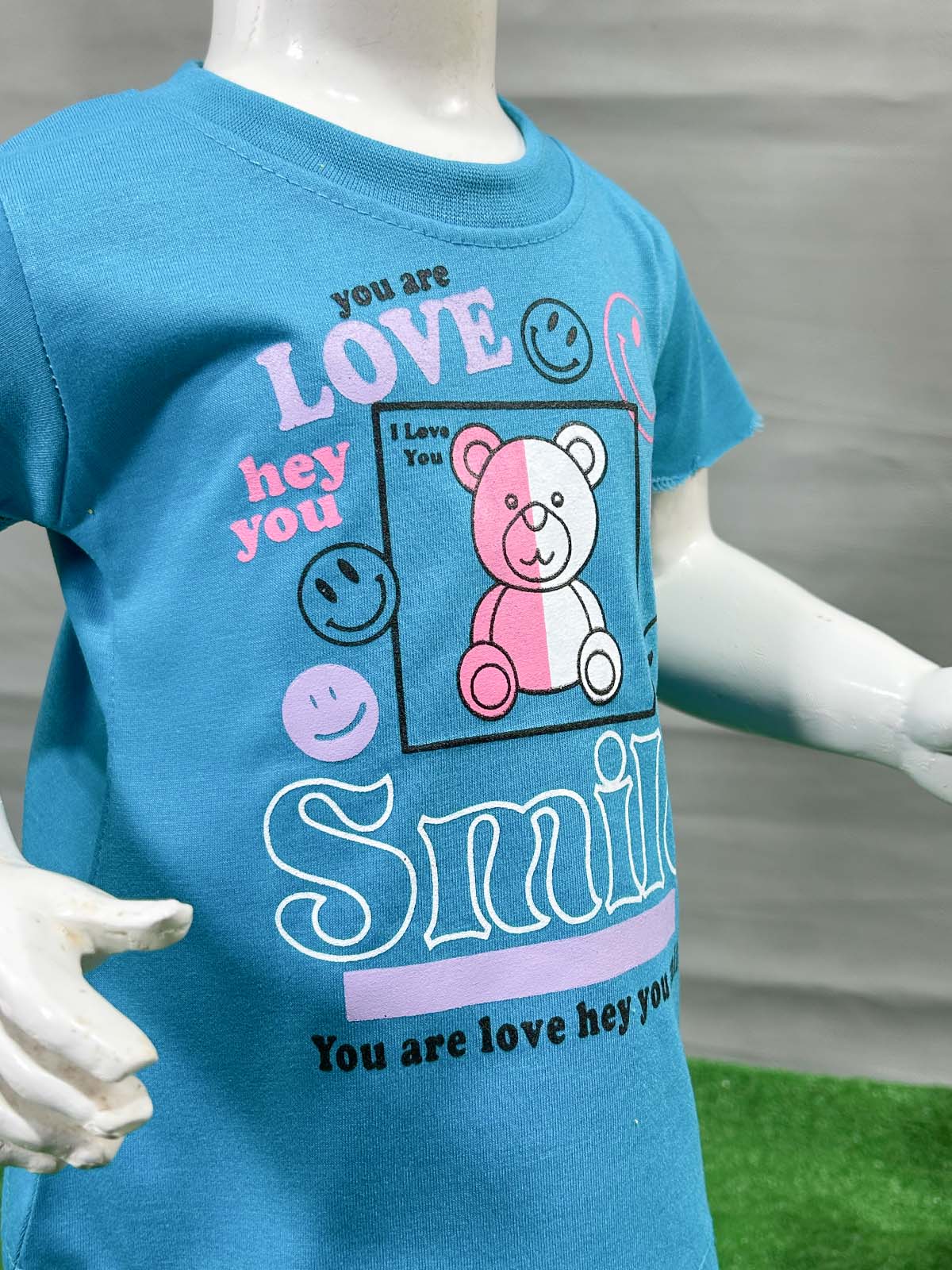 1Yr - 4Yrs Smile Blue Suit For Girls RG GS339