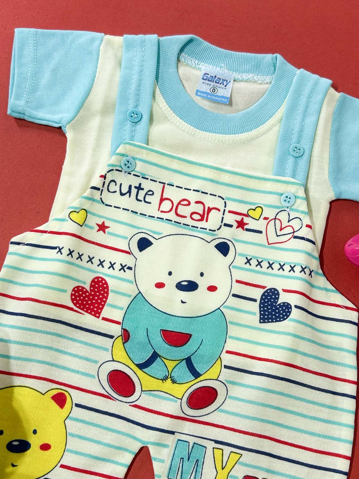 0Mth - 3Mth Blue Romper For Newborn HG NBR115