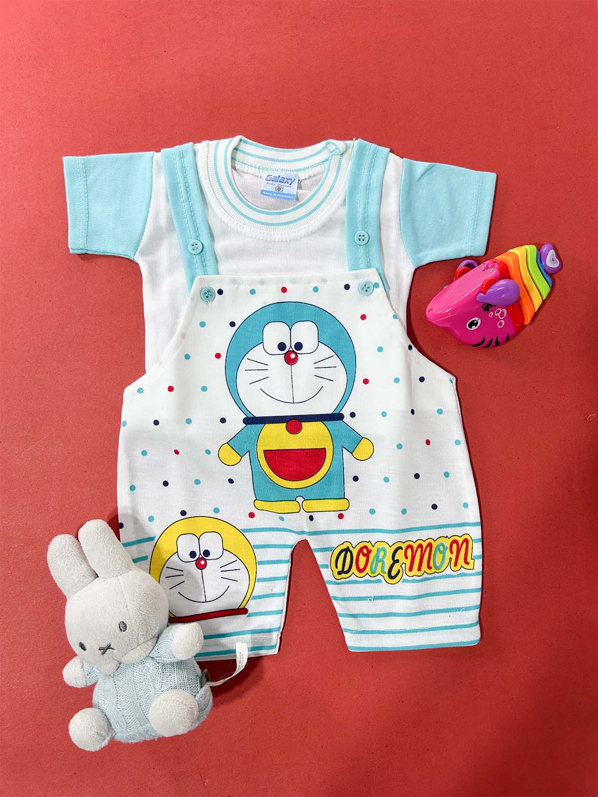 0Mth - 3Mth Blue Romper For Newborn HG NBR116