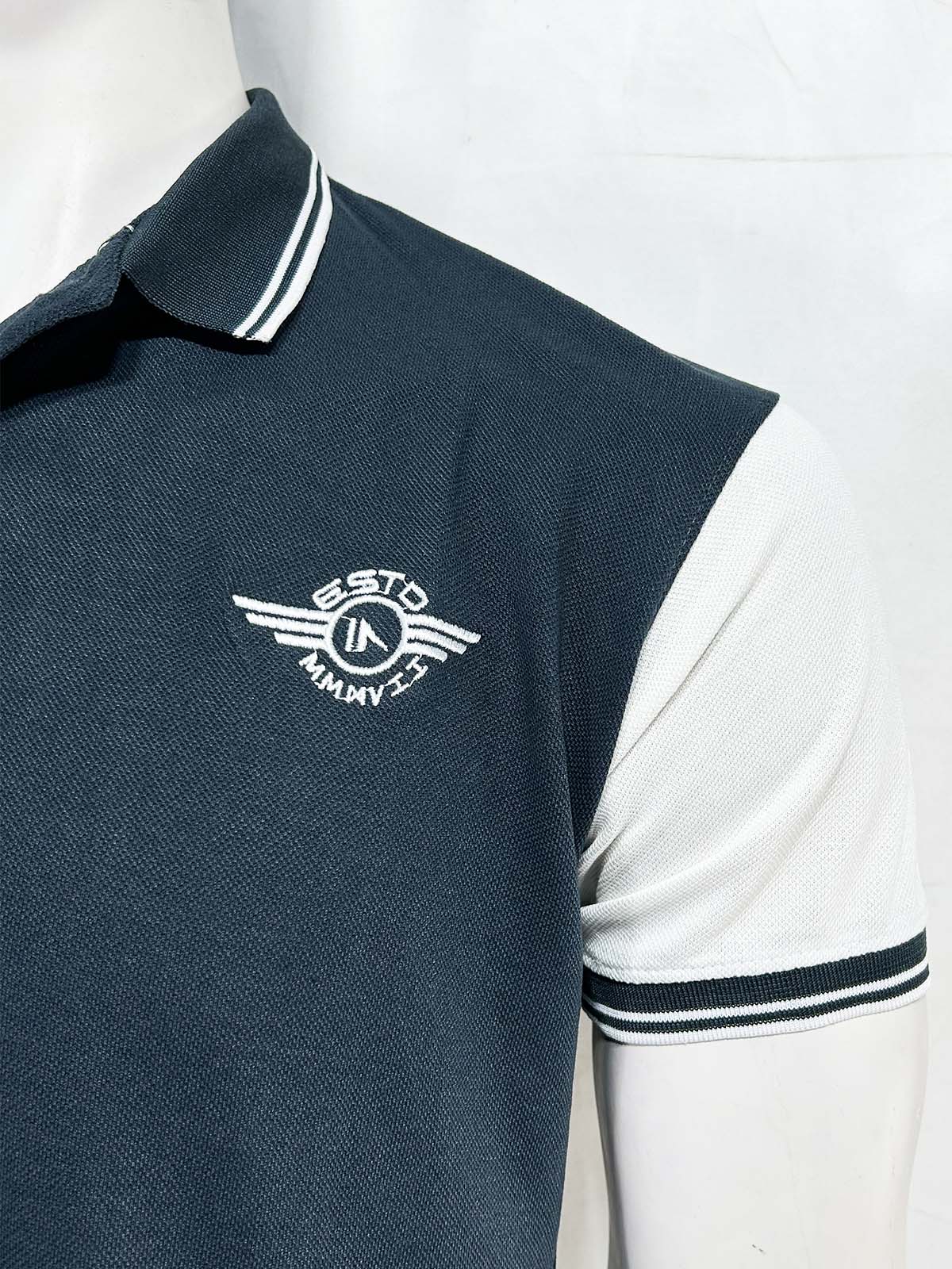 Blue 17 Polo T-Shirt For Men MTS417