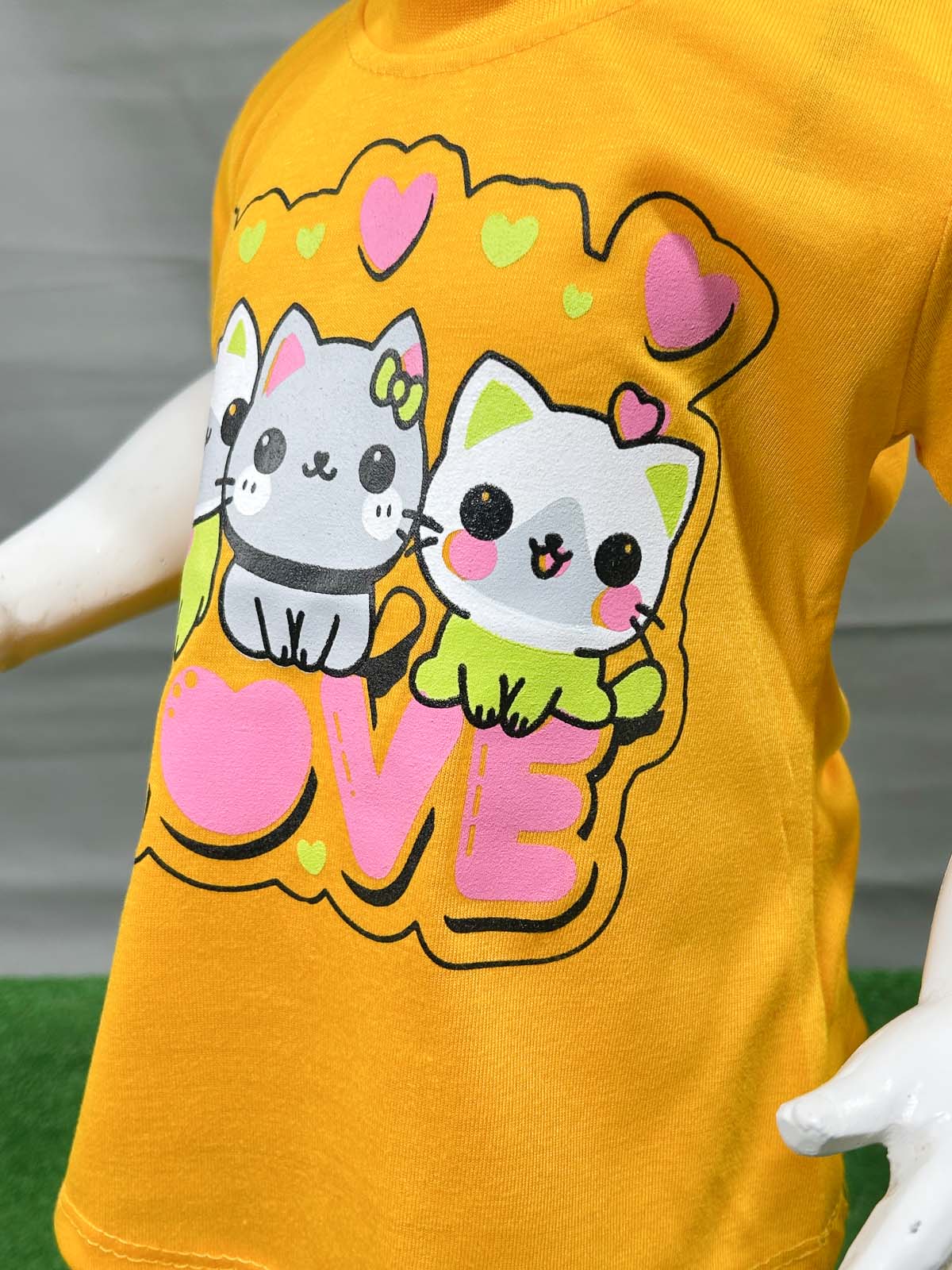 1Yr - 4Yrs Love Yellow Suit For Girls RG GS341