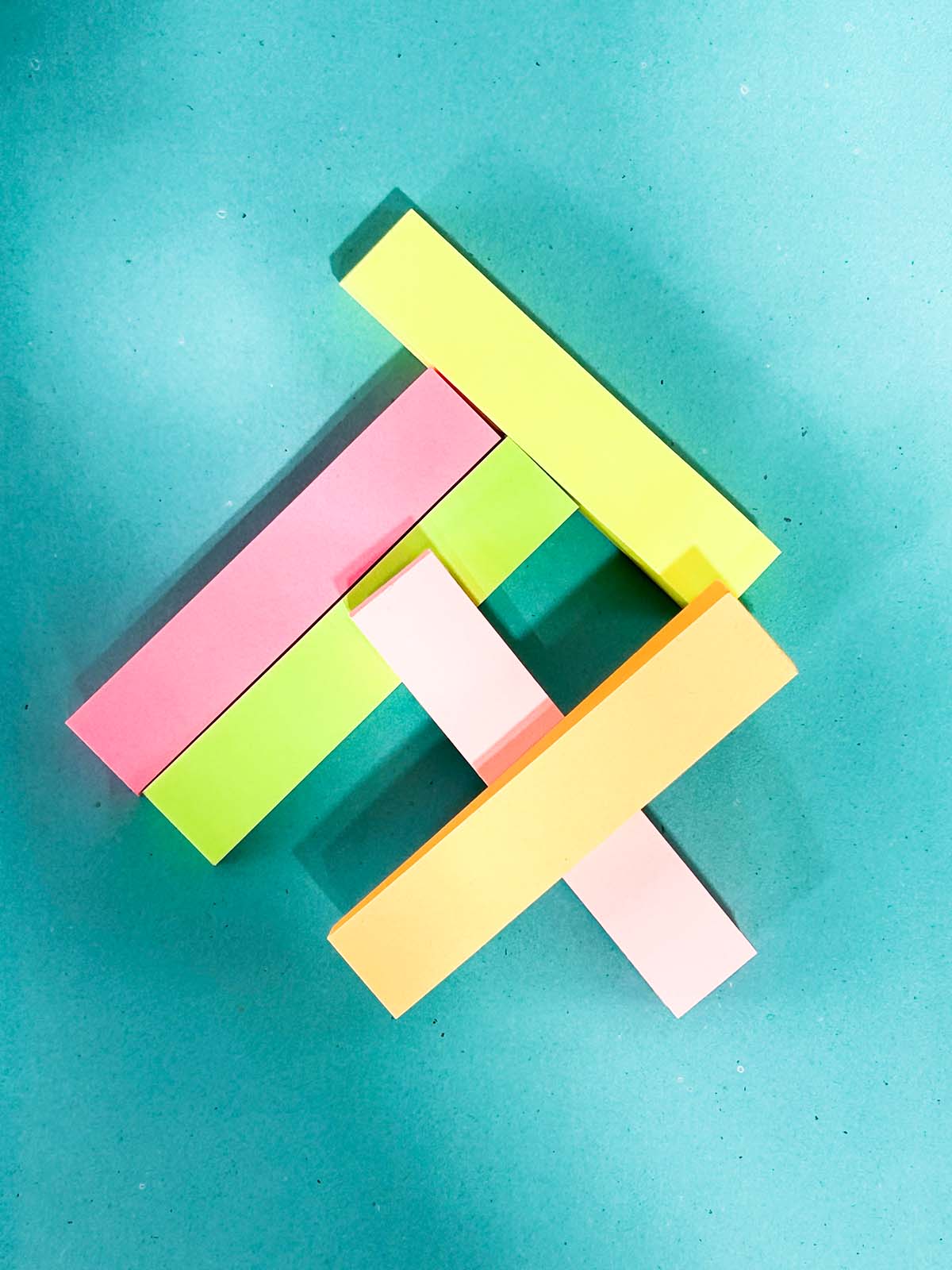 Multicolor 100 Sticky Notes Memo Pads Page Marker Bookmark