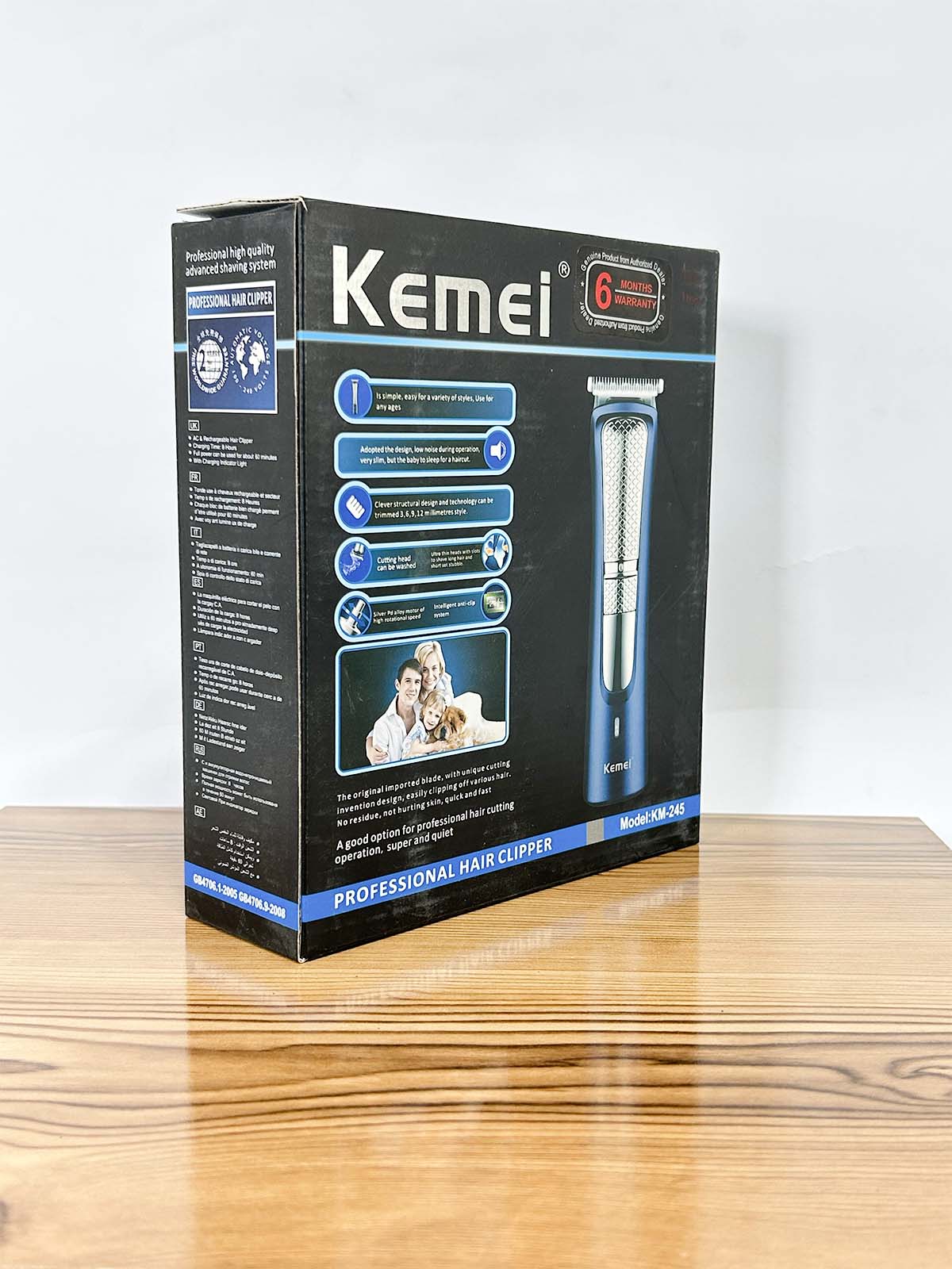 KM-245 Kemei Professional Hair Clipper
