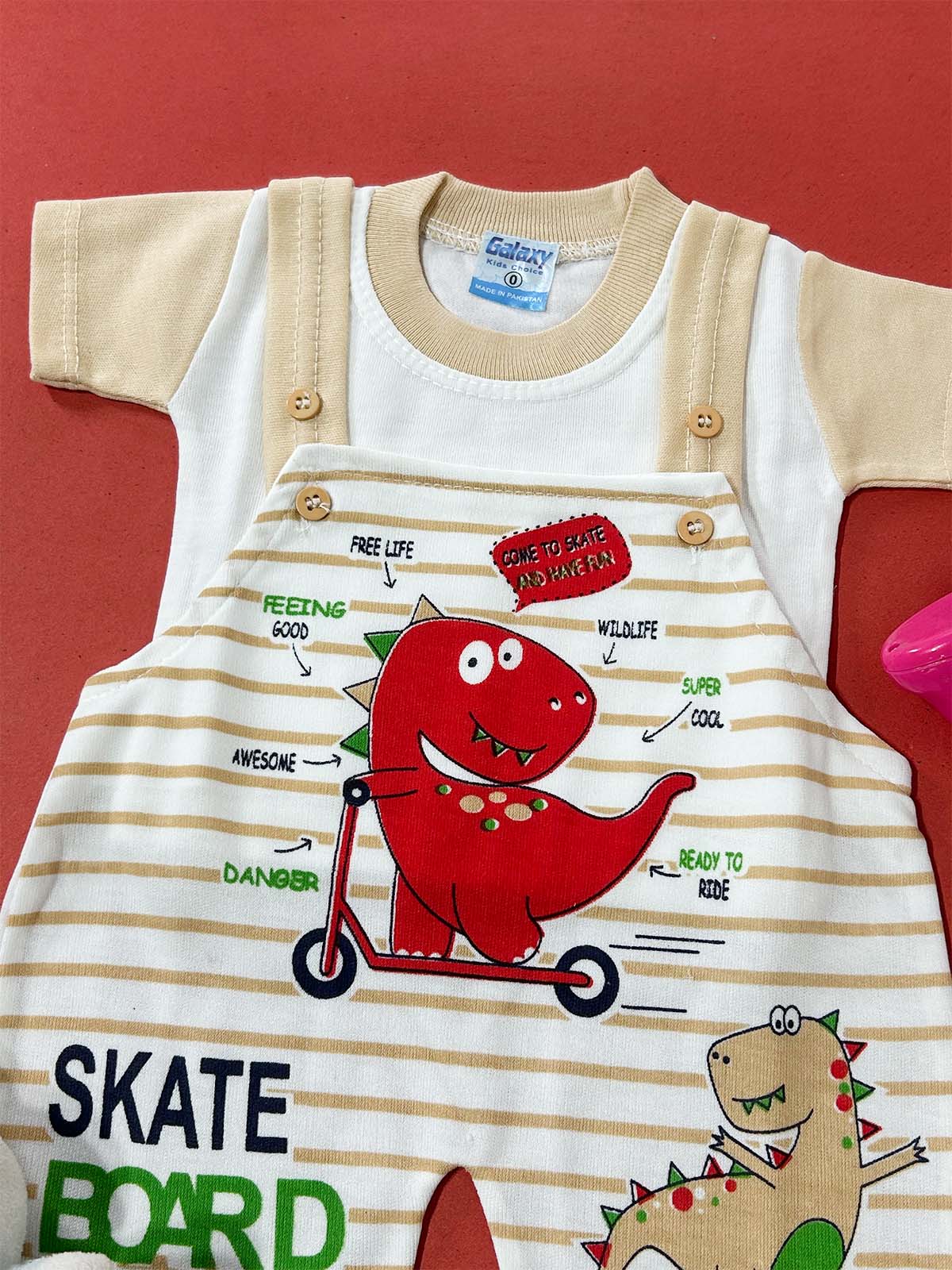 0Mth - 3Mth Brown Romper For Newborn HG NBR123