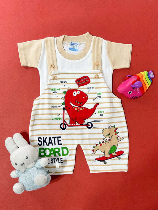 0Mth - 3Mth Brown Romper For Newborn HG NBR123