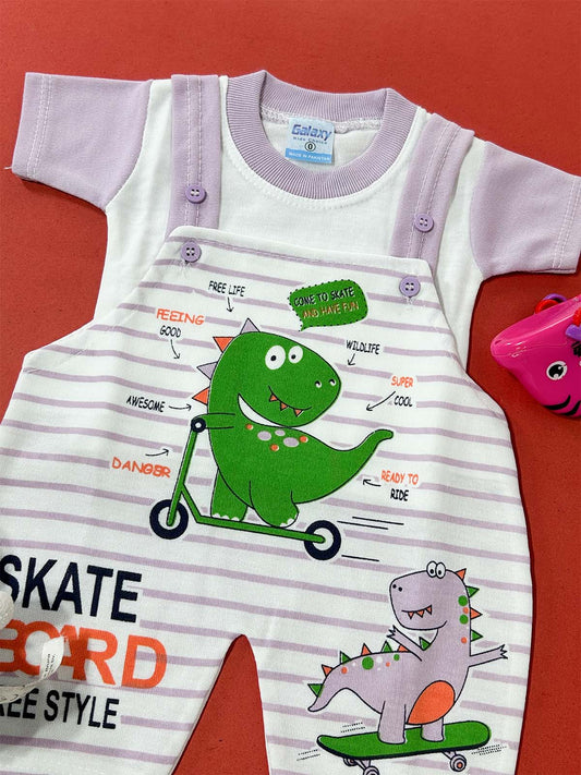 0Mth - 3Mth Purple Romper For Newborn HG NBR124