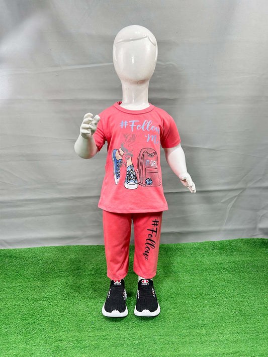 1Yr - 4Yrs Follow Red Suit For Girls RG GS345
