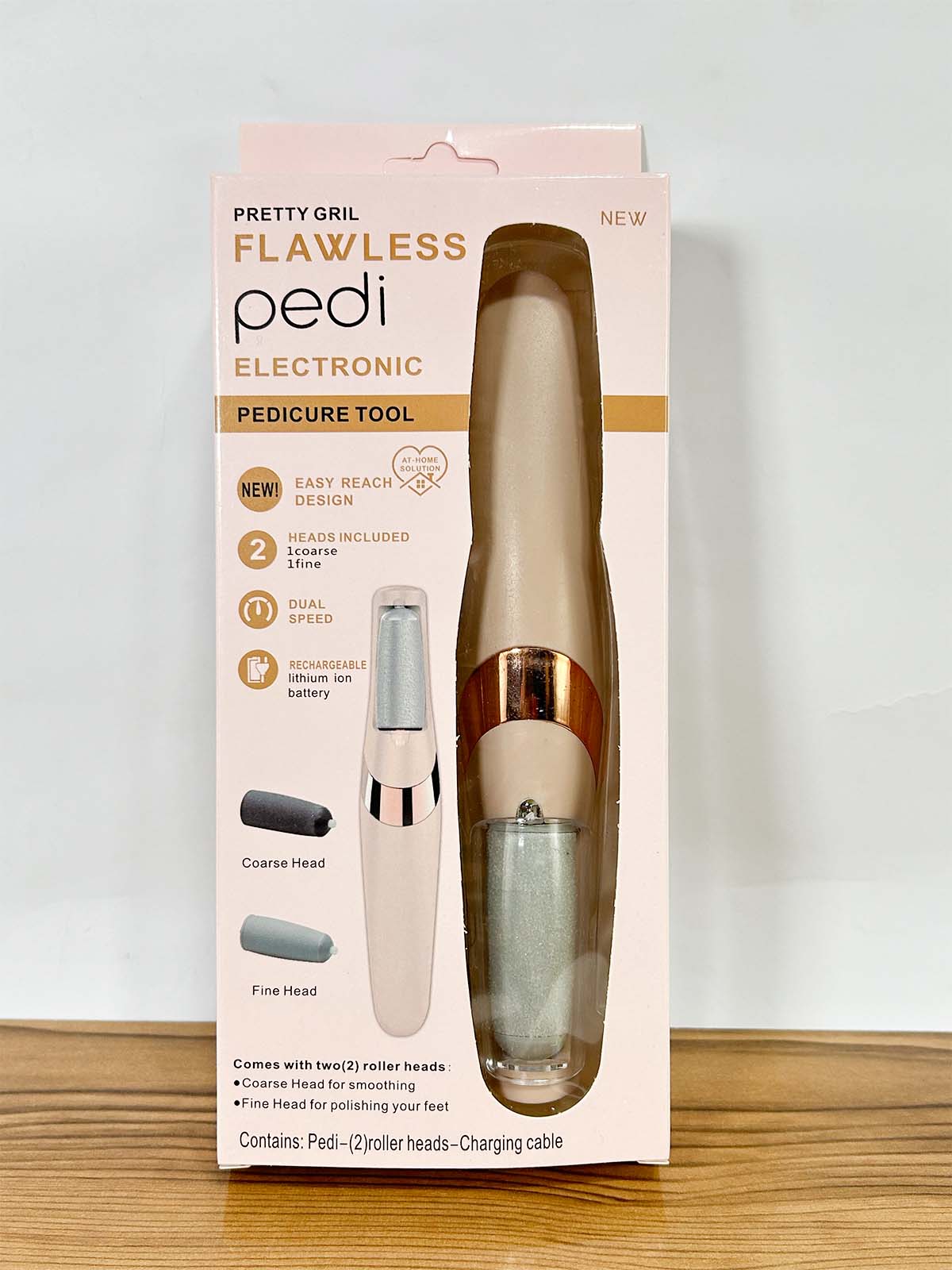 BD-613 Rechargeable Electric Pedicure Tool Callus Remover