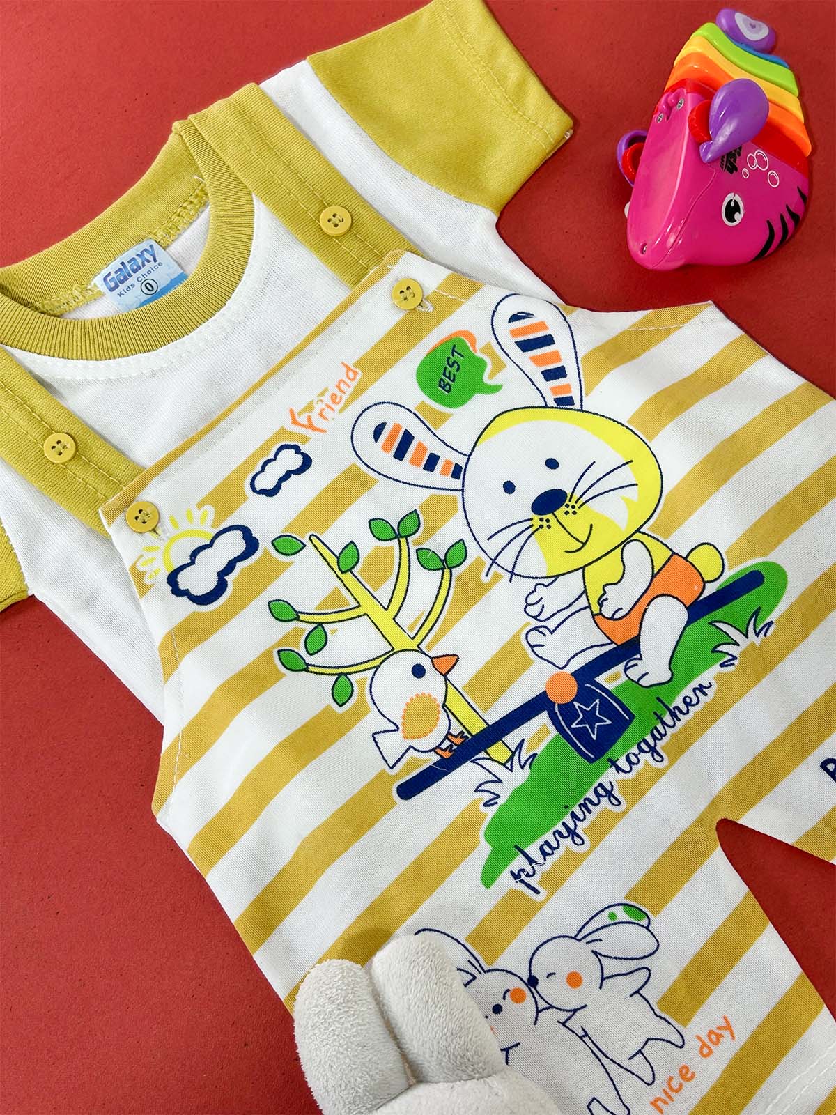 0Mth - 3Mth Yellow Romper For Newborn HG NBR125