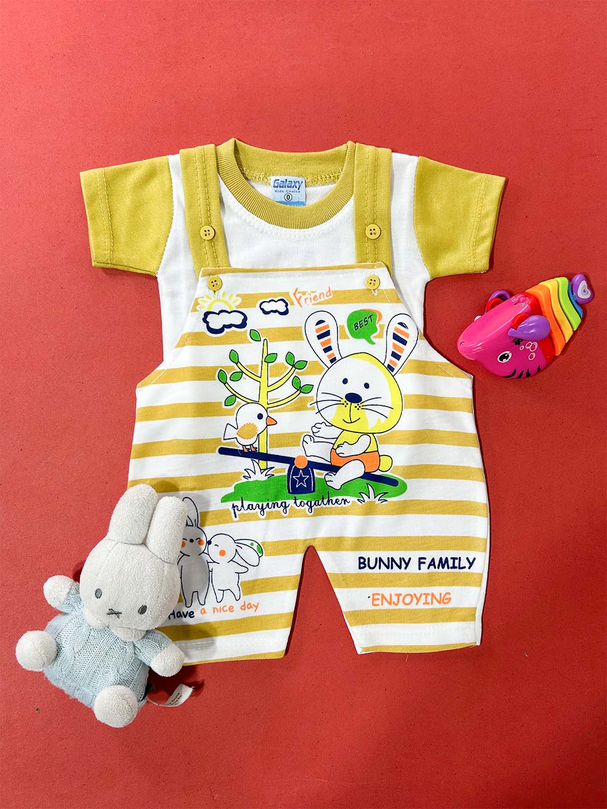 0Mth - 3Mth Yellow Romper For Newborn HG NBR125