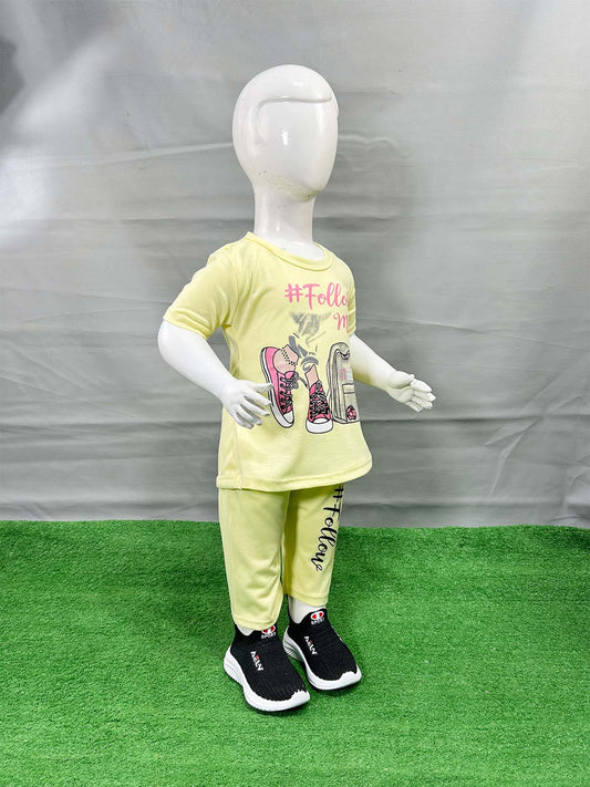 1Yr - 4Yrs Follow Yellow Suit For Girls RG GS346