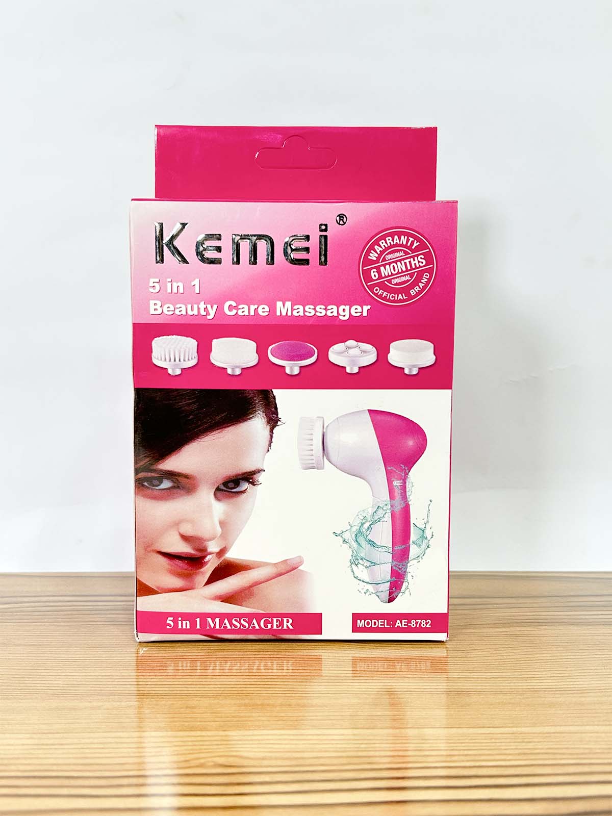 AE-8782 Kemei 5 in 1 Beauty Care Facial Massager