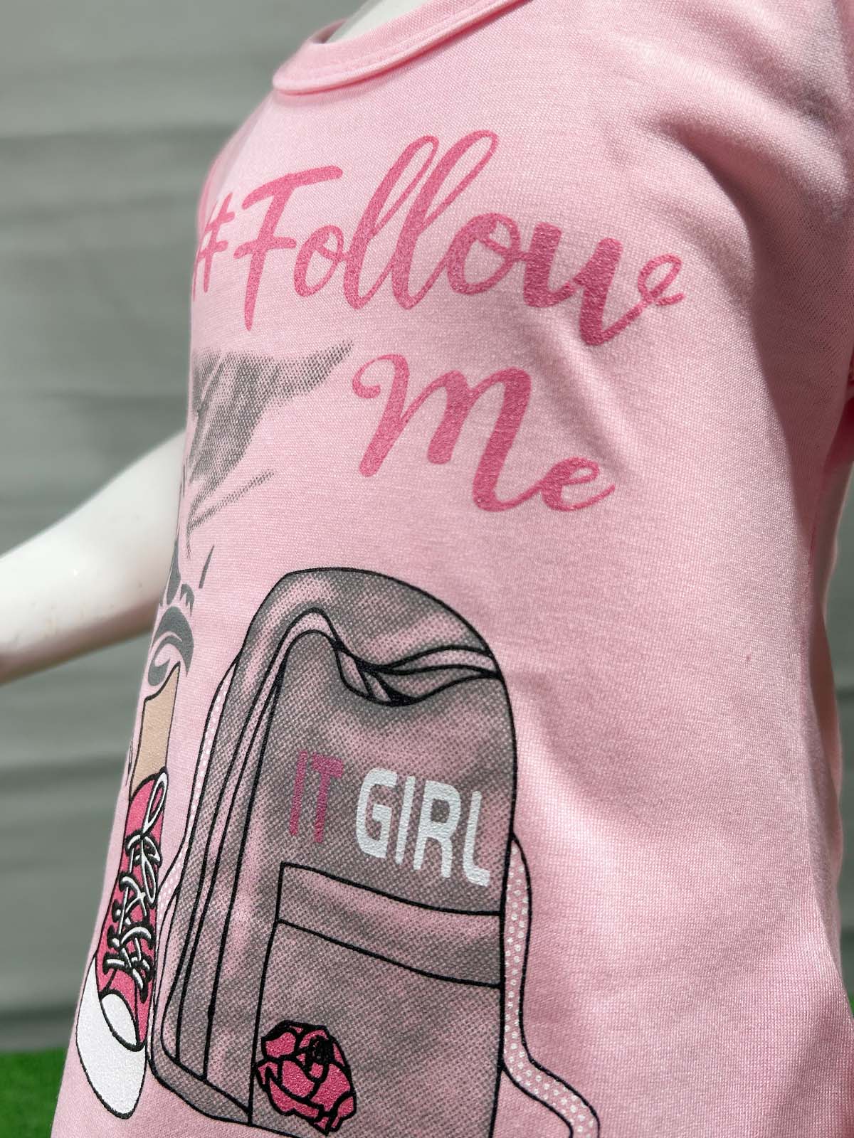 1Yr - 4Yrs Follow Pink Suit For Girls RG GS347