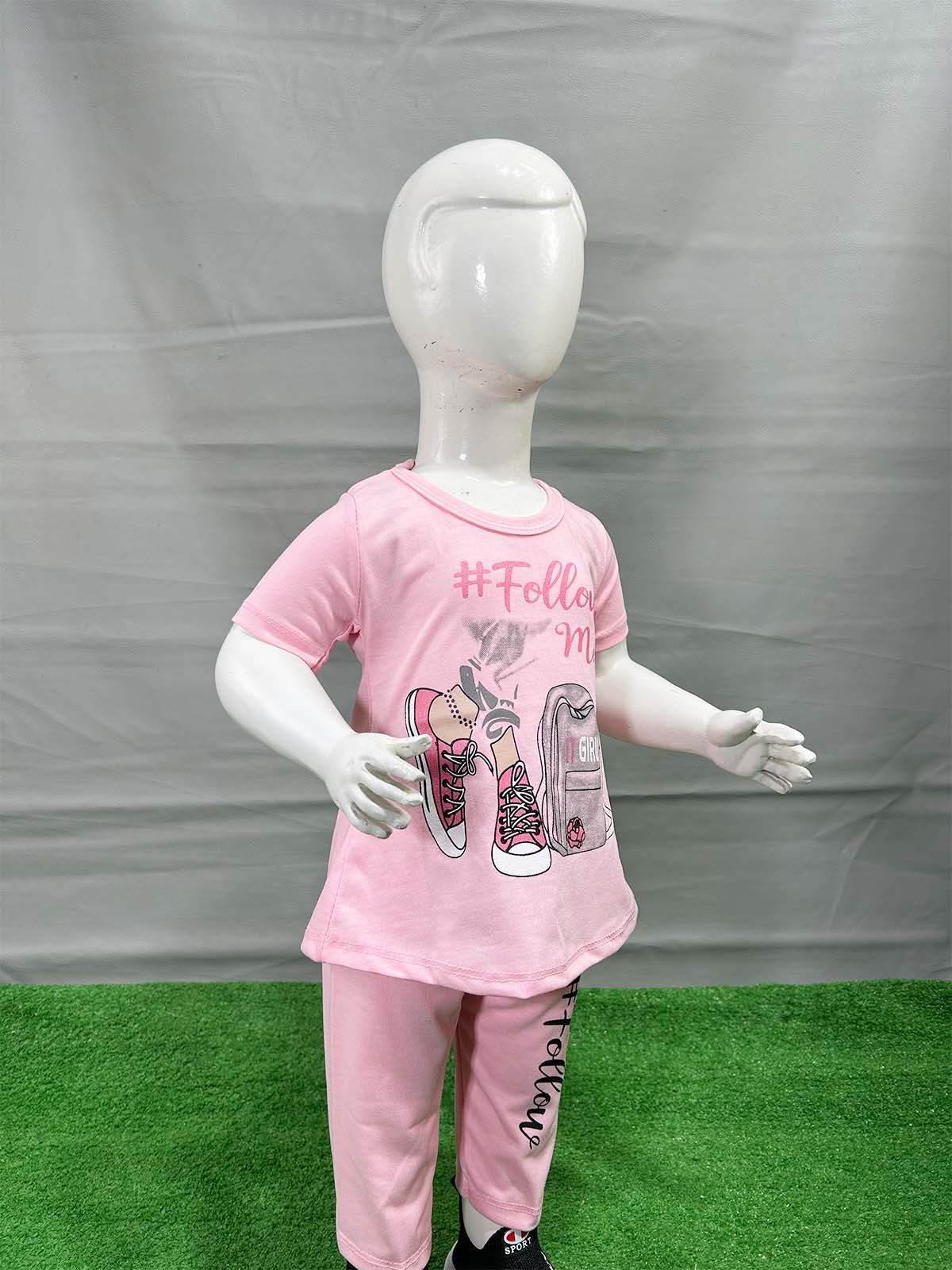 1Yr - 4Yrs Follow Pink Suit For Girls RG GS347