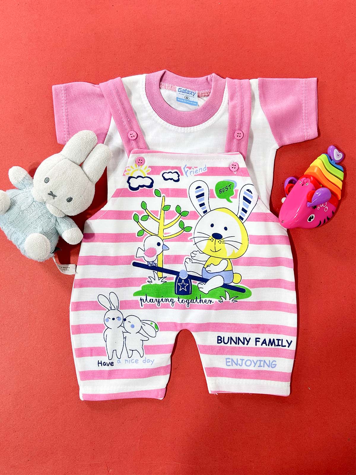 0Mth - 3Mth Pink Romper For Newborn HG NBR127