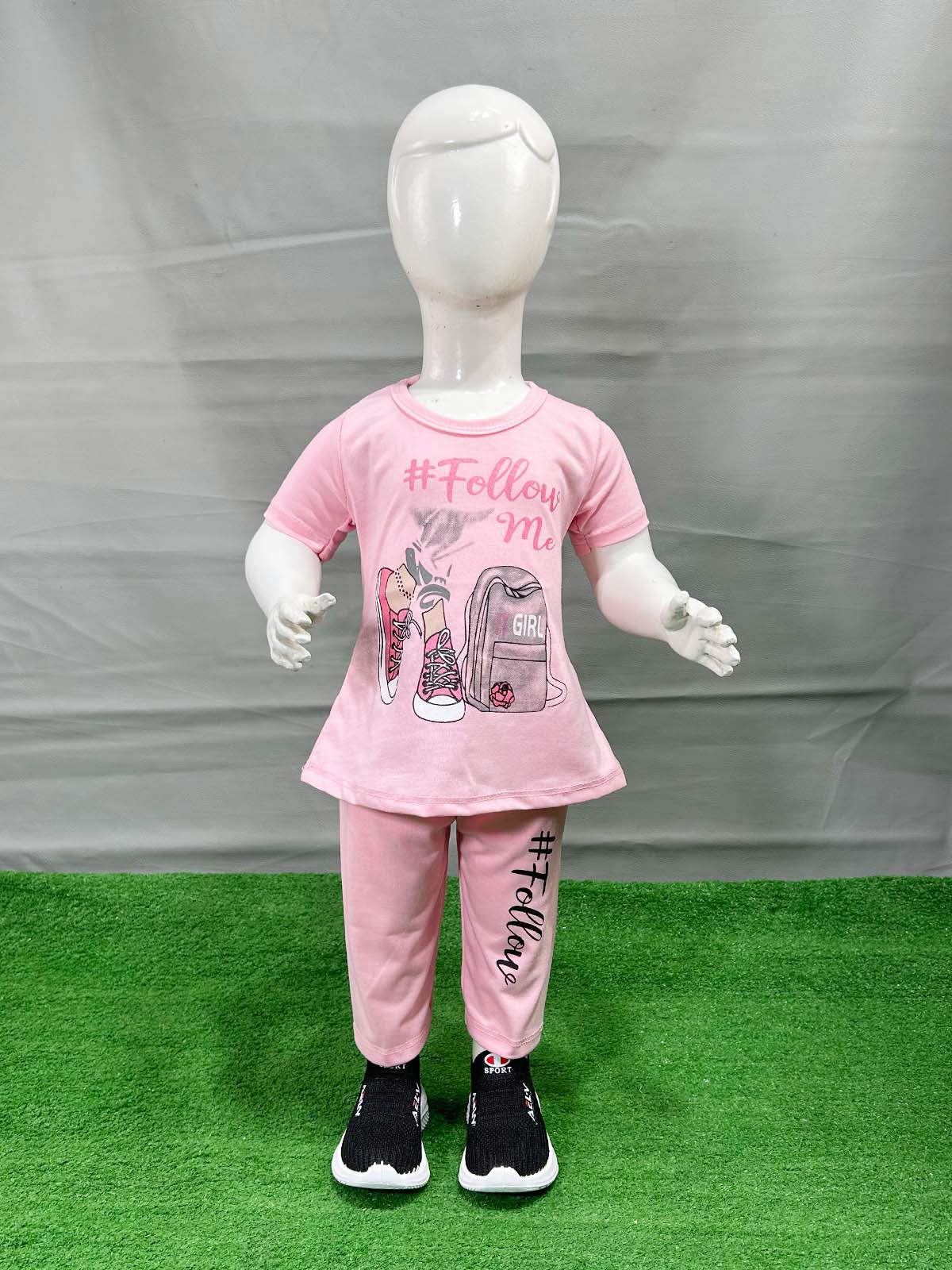 1Yr - 4Yrs Follow Pink Suit For Girls RG GS347