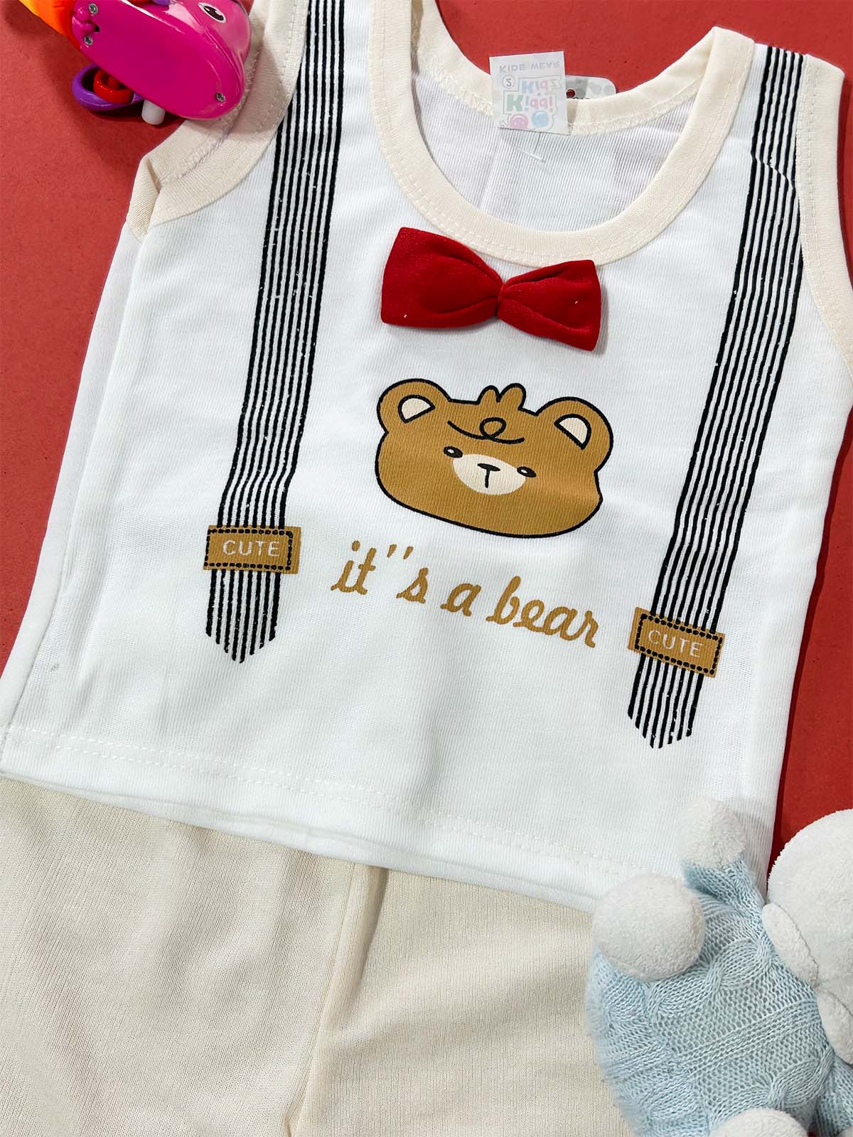 3Mth - 9Mth Beige Sandow Suit For Newborns HG NBS717