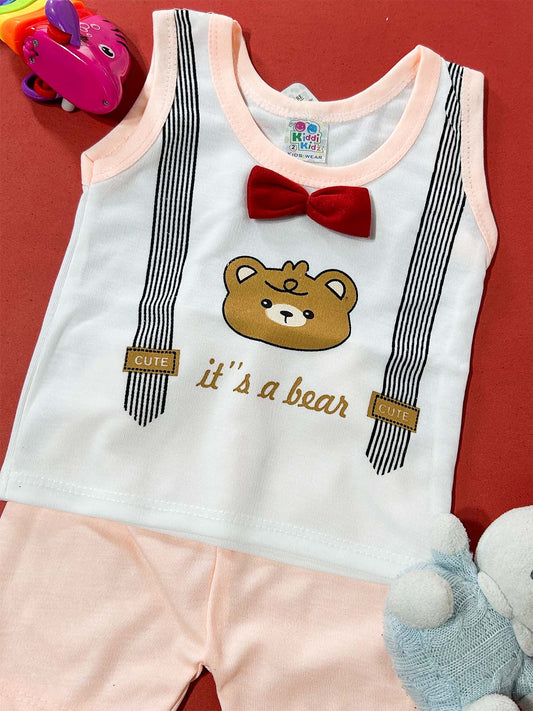 3Mth - 9Mth Peach Sandow Suit For Newborns HG NBS718