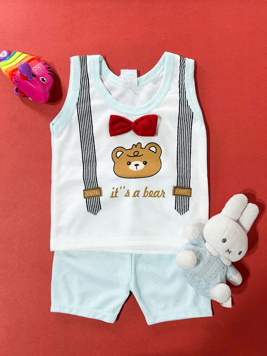 3Mth - 9Mth Blue Sandow Suit For Newborns HG NBS719