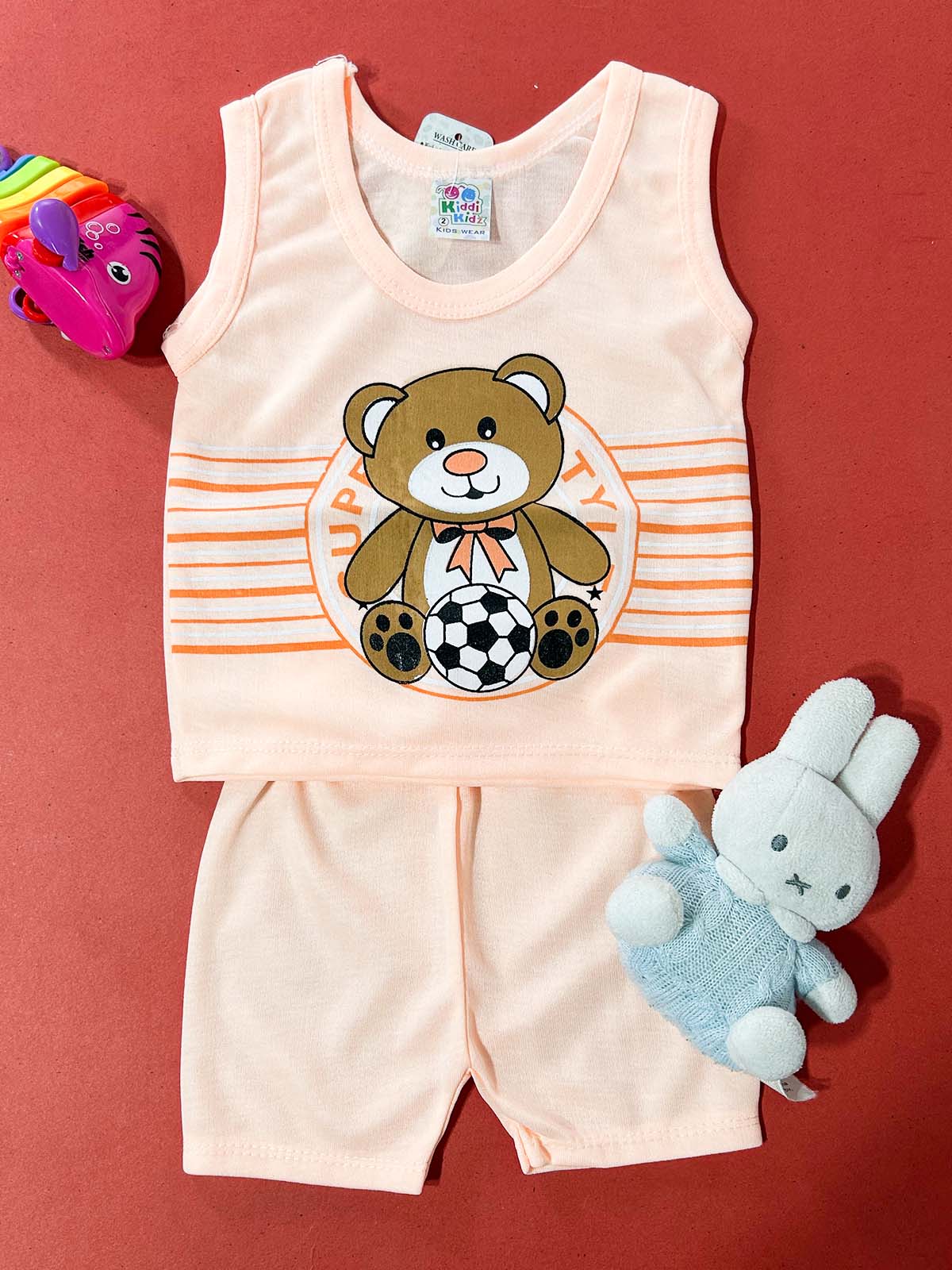 3Mth - 9Mth Peach Sandow Suit For Newborns HG NBS723