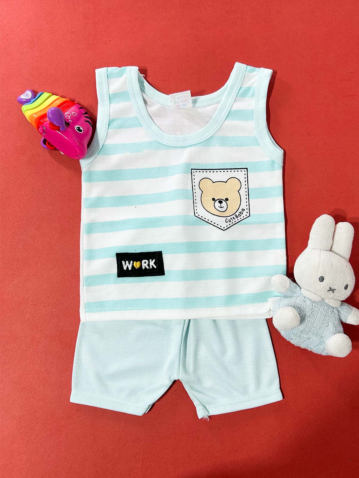 3Mth - 9Mth Ferozi Sandow Suit For Newborns HG NBS734
