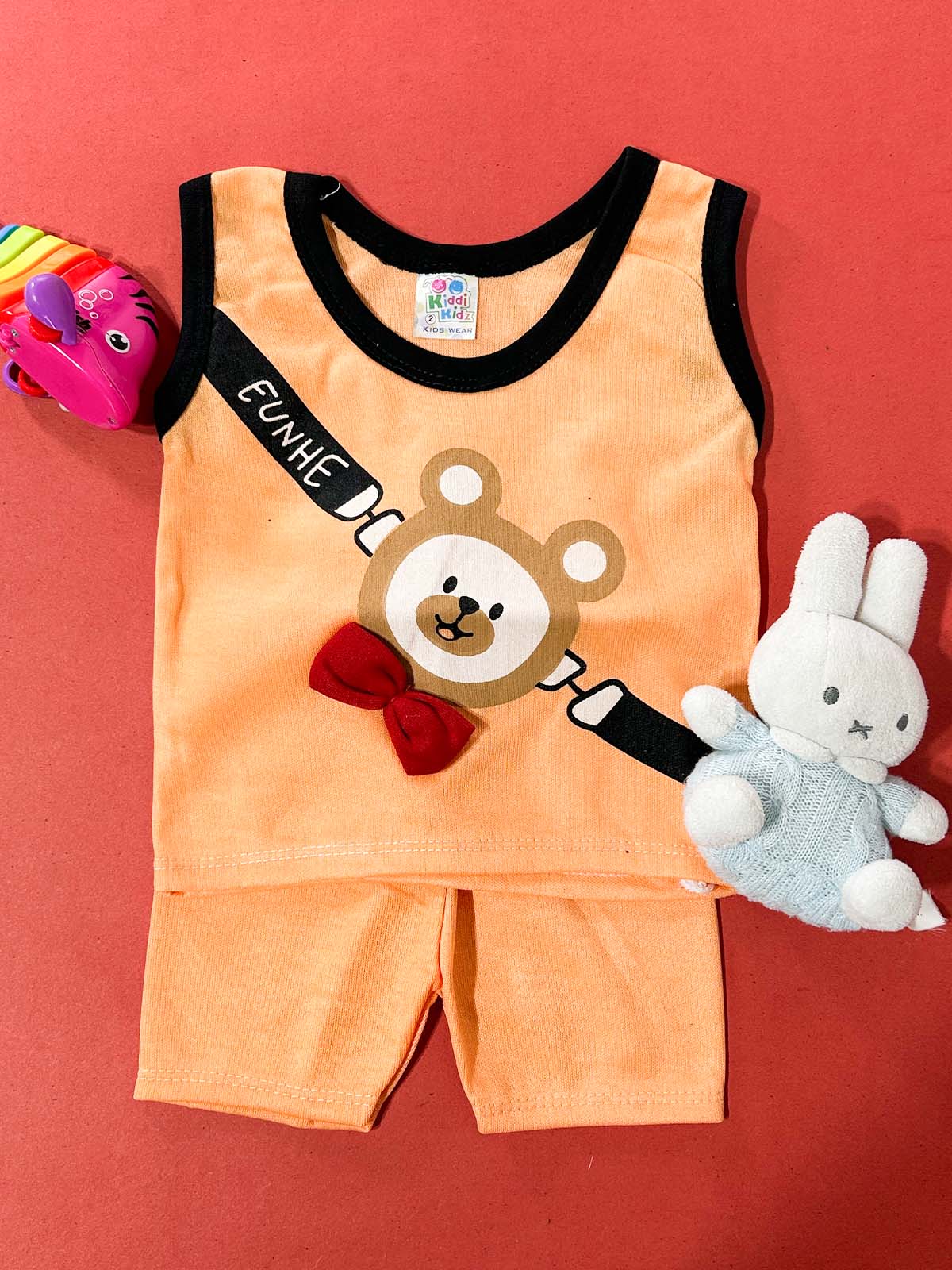 3Mth - 9Mth Orange Sandow Suit For Newborns HG NBS736