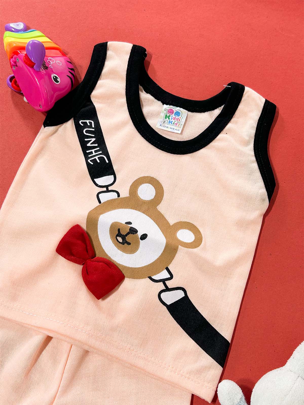 3Mth - 9Mth Peach Sandow Suit For Newborns HG NBS738