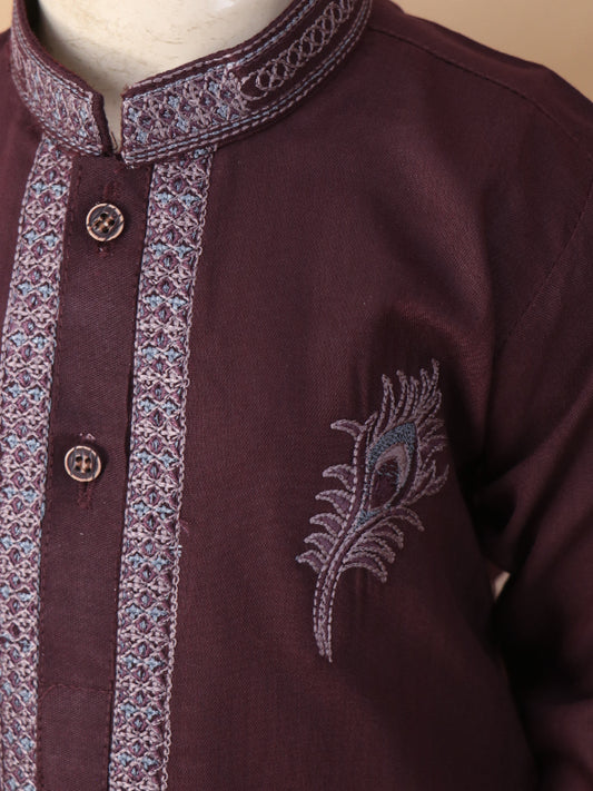 BKP08 IM Boys Kurta Pajama 2Yrs - 14Yrs Maroon