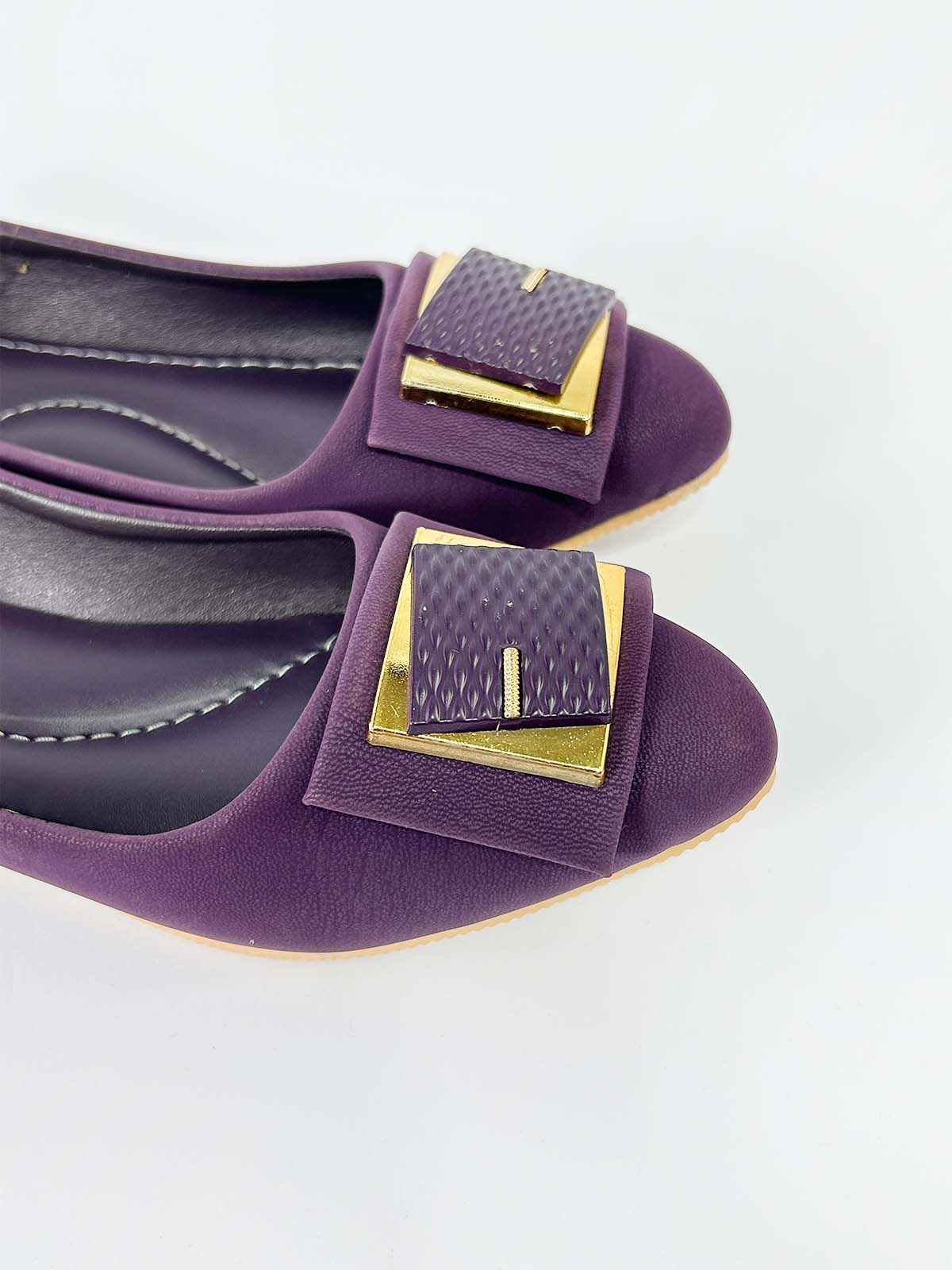 Purple Casual Pumps For Women WP31