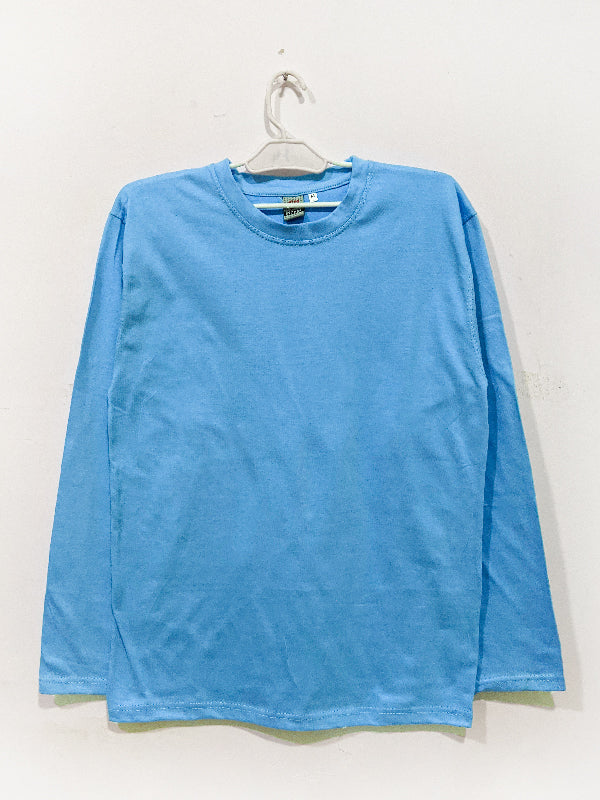 Blue Plain T-Shirt For Men MG MTS92