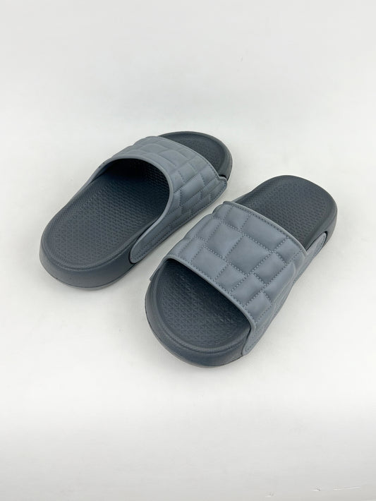 Grey Casual Soft Slippers for Kids KS04