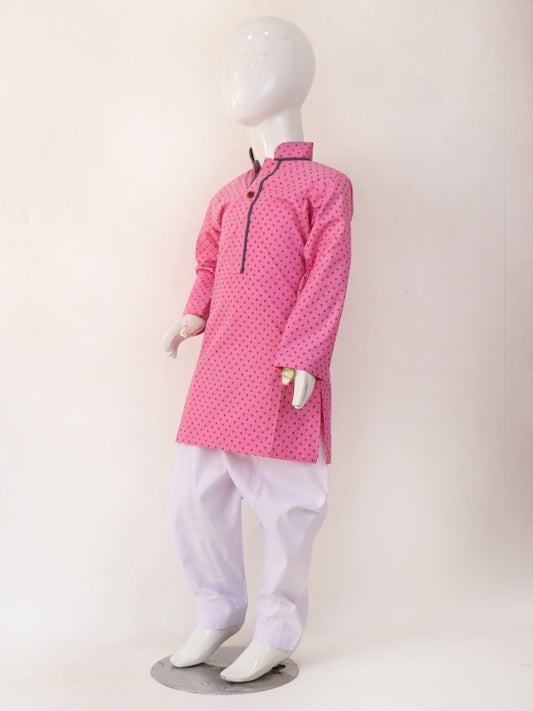 BKS14 Boys Shalwar Kameez Suit 2Yrs - 14Yrs Pink