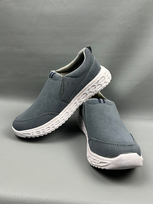 Light Grey Casual Sneakers For Men MJS104