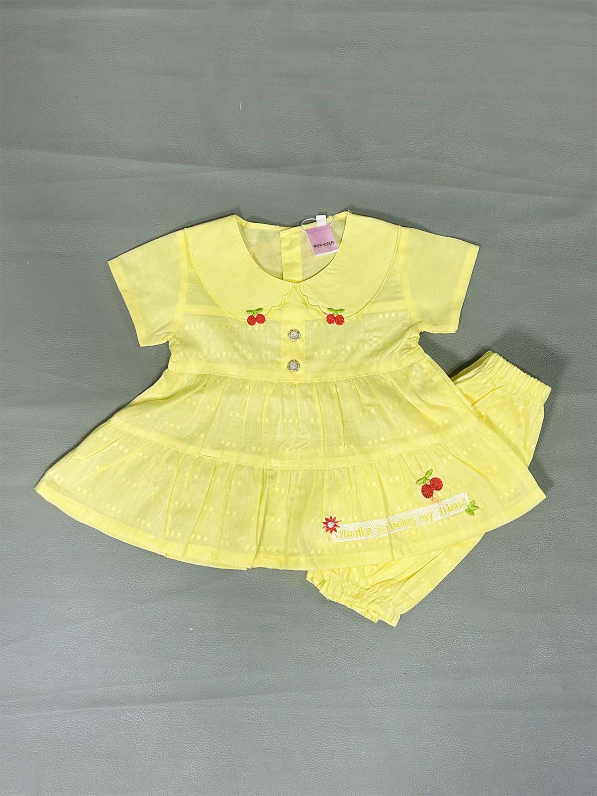 6Mth - 12Mth Yellow Suit For Newborns NBS671