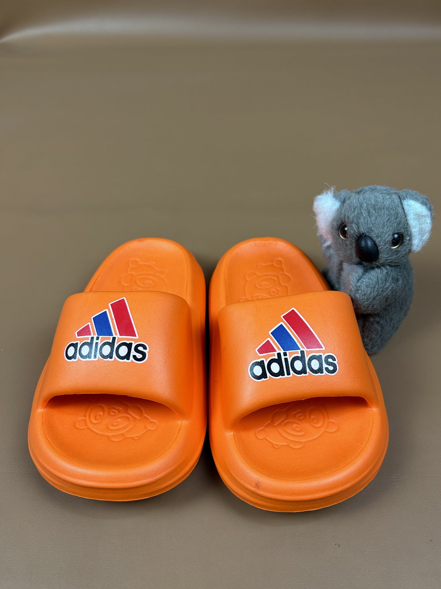 Orange Casual Soft Slippers for Kids KS14