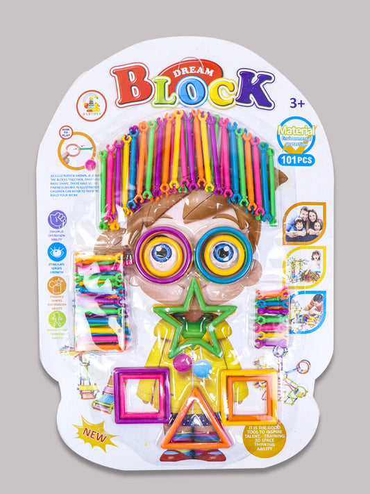 Dream Block Colourful Sticks Kit - 101 Pcs