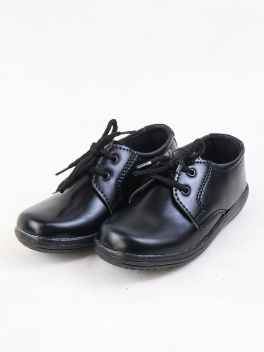 KS04 Kids School Shoes 6Yrs - 8Yrs Black