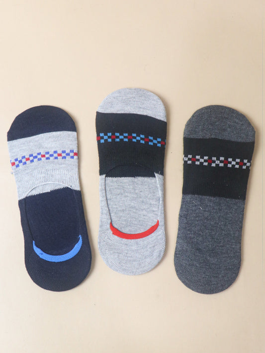 Pack Of 3 Multicolor Socks for Men MS07