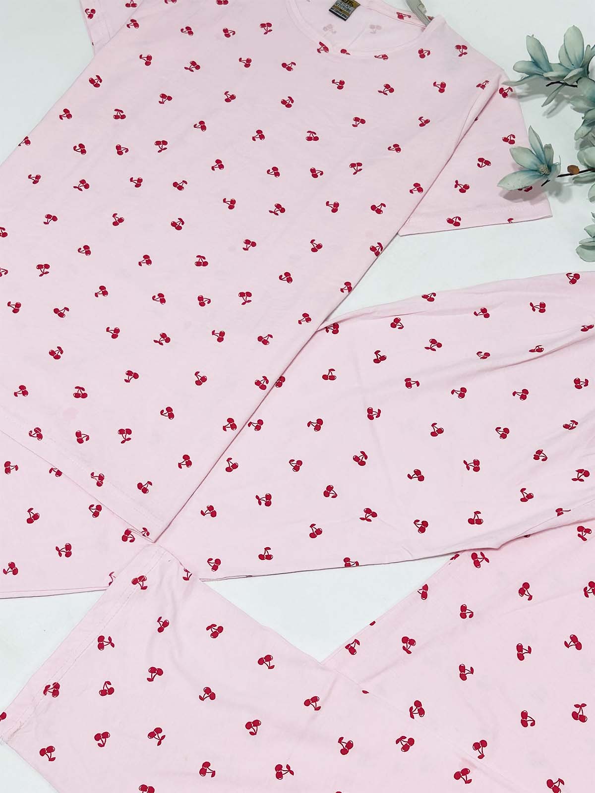 Pink Night Suit For Womens / Girls TB WNS52
