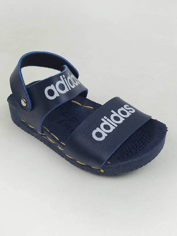 BSD27 Boys Sandal 1Yrs - 8Yrs Ad White Navy Blue