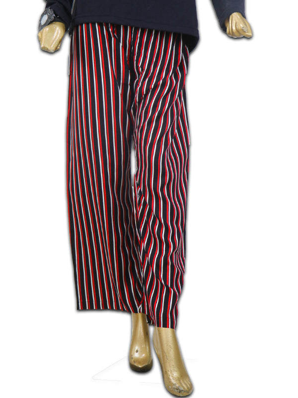 LT02 Ladies Casual Trouser Stripes WR Black