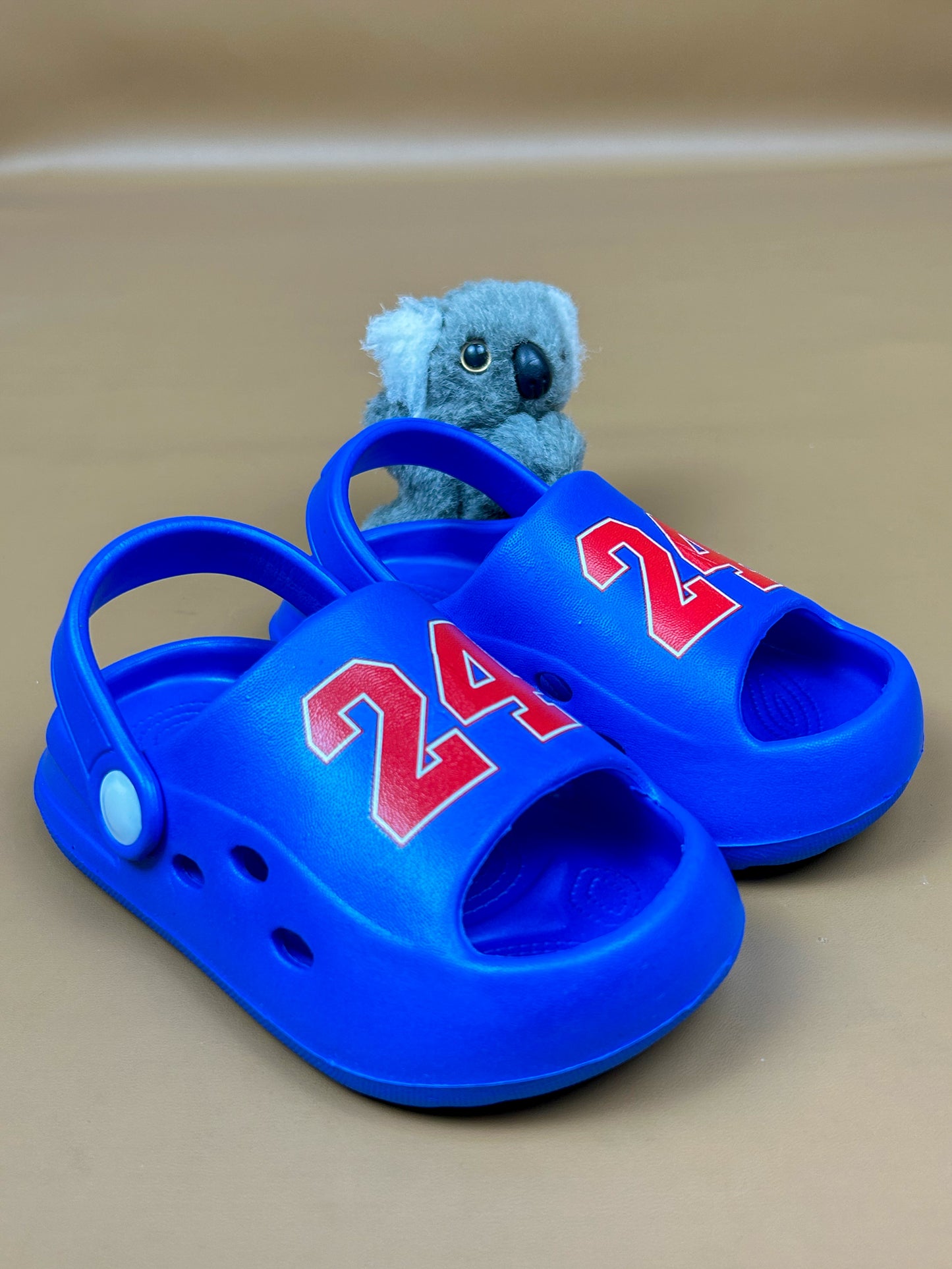 Blue Casual Soft Crocs for Kids KS23