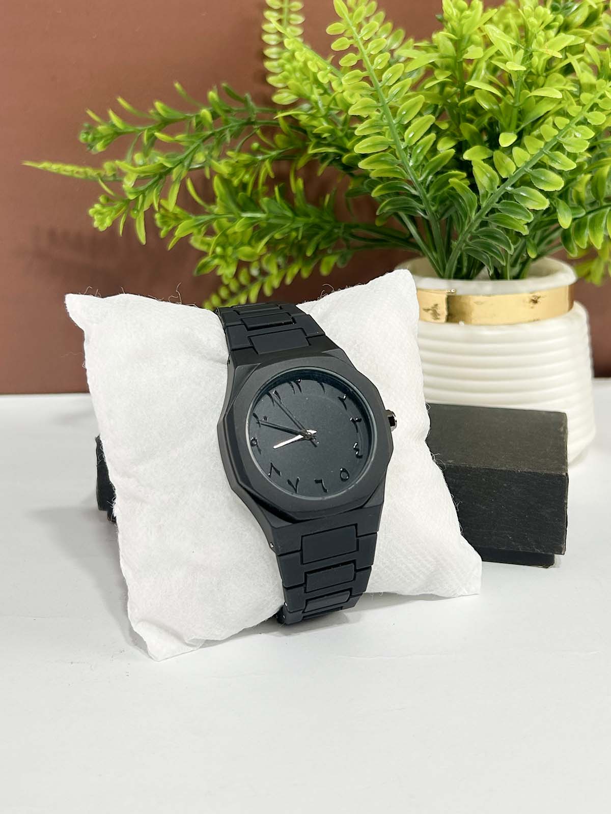 Black Fiber Aura Watch For Men MW187