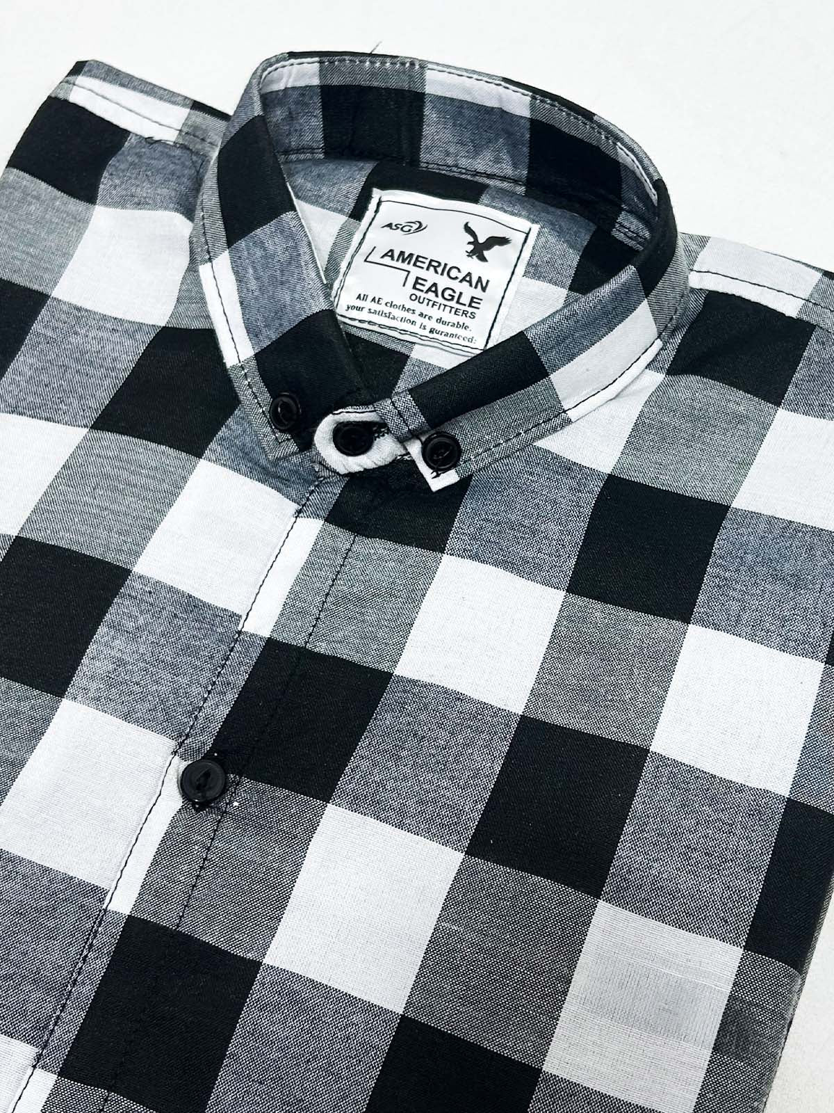 WB Checks Casual Shirt For Men MCS122
