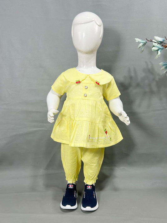 6Mth - 12Mth Yellow Suit For Newborns NBS671